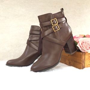 Tommy Hilfiger Dashei Brown Boots Size 10